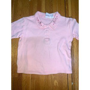 McKIDS collared button up shirt sz 3T with  butterfly  vintage